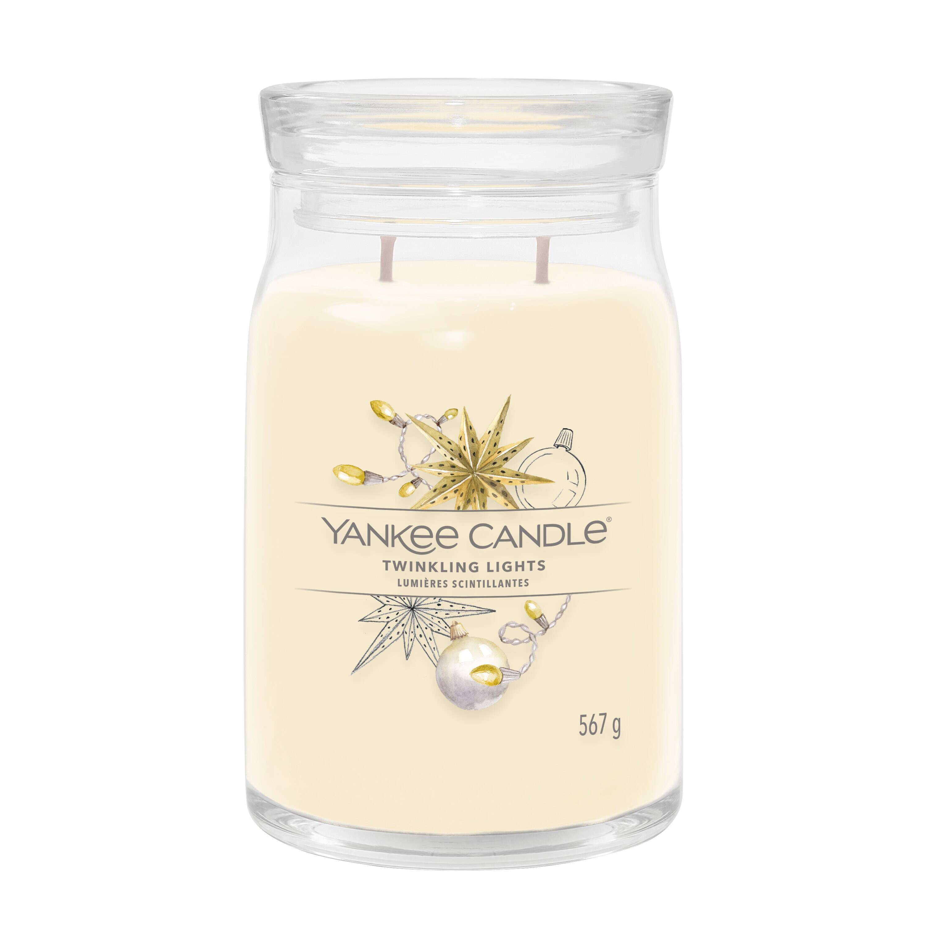 Yankee Candle Twinkling Lights Mittelgroß Signature